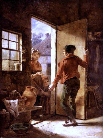  Martin Drolling Alms to the Poor - Hand Painted Oil Painting