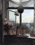  Martinus Rørbye View from the Artist's Window - Hand Painted Oil Painting