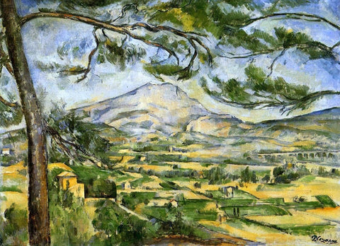  Paul Cezanne Mont Sainte-Victoire (Courtauld) - Hand Painted Oil Painting