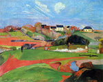  Paul Gauguin Fields at le Pouldu - Hand Painted Oil Painting