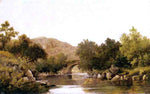  Robert Scott Duncanson The Stone Bridge - Hand Painted Oil Painting