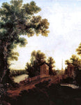  Semyon Fyodorovich Shchedrin Stone Bridge in Gatchina near Constable Square - Hand Painted Oil Painting