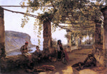  Silvester Fedosyevich Shchedrin Terrace at Sorrento - Hand Painted Oil Painting