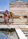  Sir Lawrence Alma-Tadema Xanthe and Phaon - Hand Painted Oil Painting