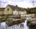  Theodore Robinson On the Canal - Hand Painted Oil Painting