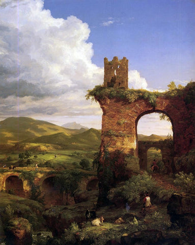  Thomas Cole Arch of Nero - Hand Painted Oil Painting