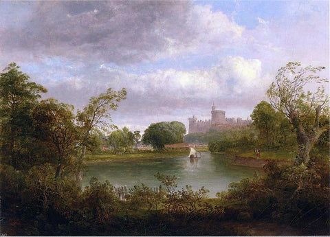  Thomas Doughty Windsor Castle - Hand Painted Oil Painting