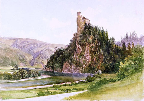  Thomas Ender Orava Castle - Hand Painted Oil Painting