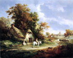  Thomas Hand A Country Idyll - Hand Painted Oil Painting
