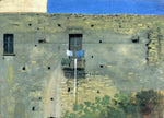  Thomas Jones Wall in Naples - Hand Painted Oil Painting