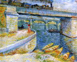  Vincent Van Gogh Bridges across the Seine at Asnieres - Hand Painted Oil Painting