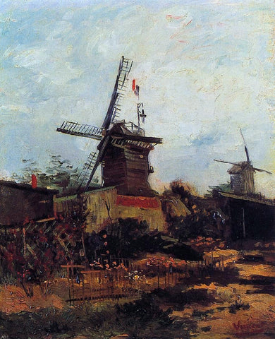  Vincent Van Gogh Le Moulin de Blute-Fin - Hand Painted Oil Painting