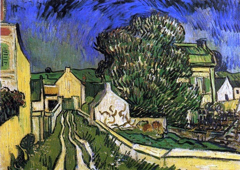  Vincent Van Gogh The House of Pere Pilon - Hand Painted Oil Painting