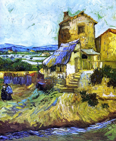  Vincent Van Gogh An Old Mill - Hand Painted Oil Painting