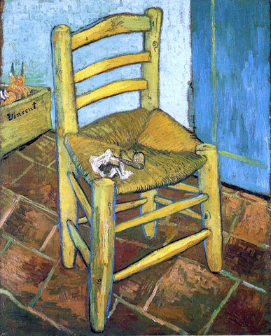  Vincent Van Gogh Van Gogh's Chair - Hand Painted Oil Painting