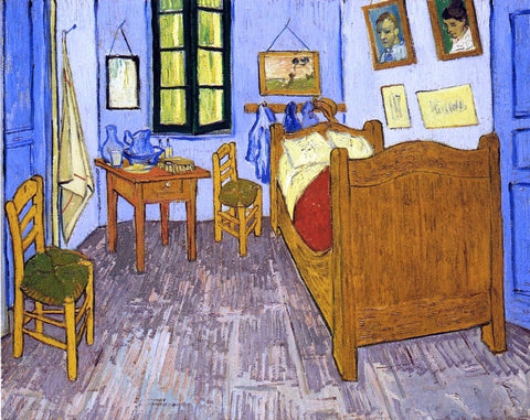 Vincent Van Gogh Arles, Vincent's Bedroom - Hand Painted Oil Painting