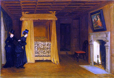  William Frederick Yeames A Visit to the Haunted Chamber - Hand Painted Oil Painting