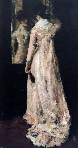  William Merritt Chase The Mirror - Hand Painted Oil Painting