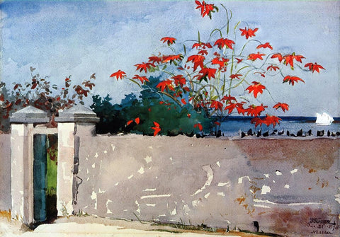  Winslow Homer A Wall, Nassau - Hand Painted Oil Painting