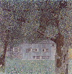  Gustav Klimt Farmhouse in Upper Austria - Hand Painted Oil Painting