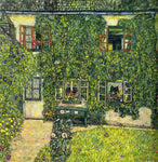  Gustav Klimt House of Guardaboschi - Hand Painted Oil Painting