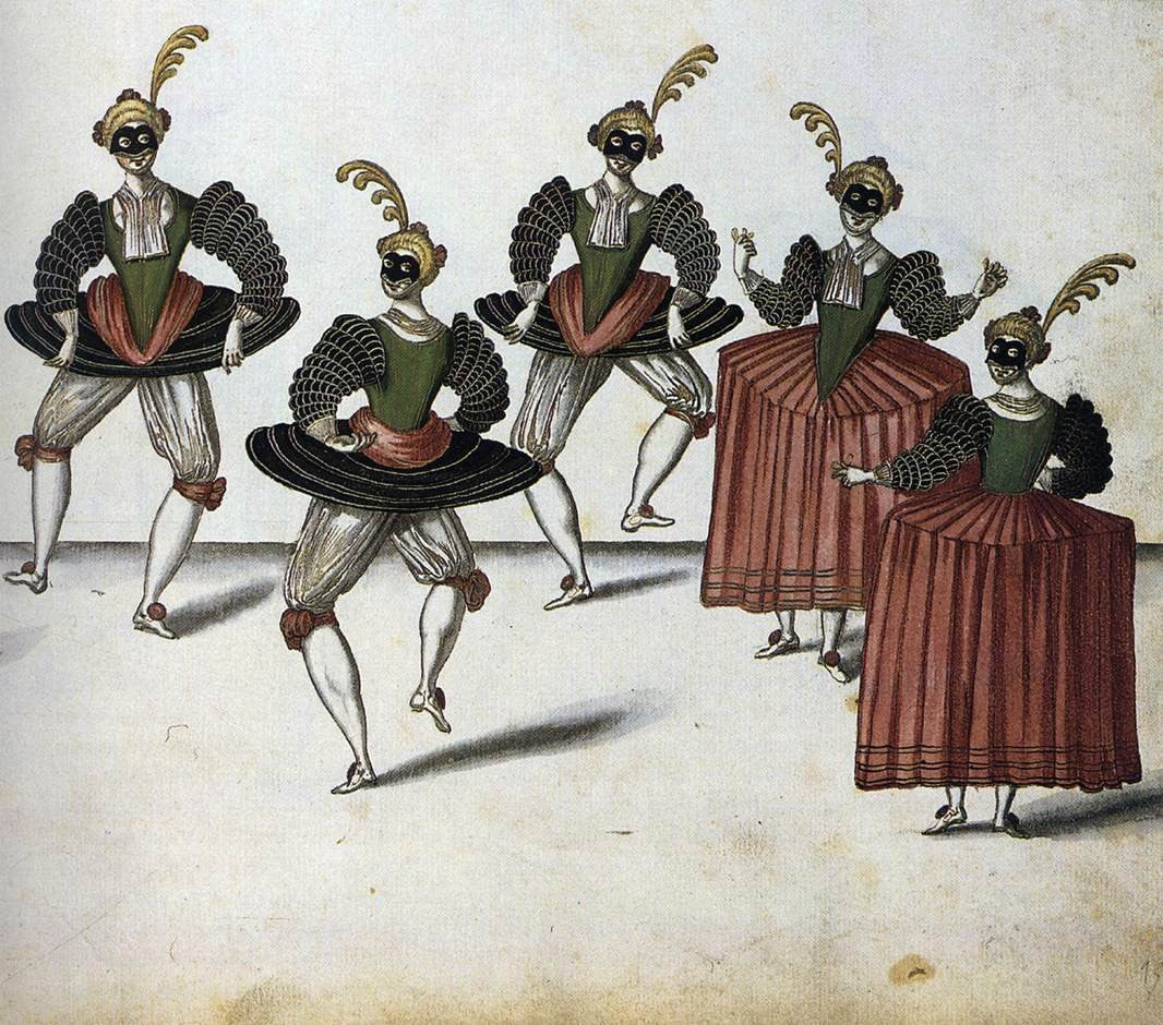 Daniel Rabel The Royal Ballet of the Dowager of Bilbao's Grand Ball Oil ...