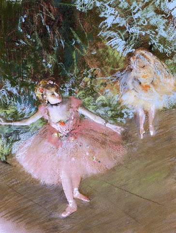 Edgar Degas A Dancer on Stage - Hand Painted Oil Painting