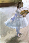  Edgar Degas Dancer with a Fan - Hand Painted Oil Painting
