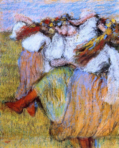  Edgar Degas Russian Dancers - Hand Painted Oil Painting