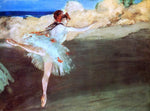  Edgar Degas The Star - Dancer on Pointe - Hand Painted Oil Painting
