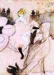  Henri De Toulouse-Lautrec Le Goulue and Valentin, the 'Boneless One' - Hand Painted Oil Painting