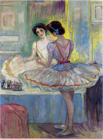  Henri Lebasque Ms Zambelli - Hand Painted Oil Painting