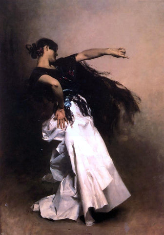  John Singer Sargent Spanish Dancer - Hand Painted Oil Painting