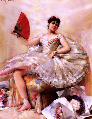  Leon Francois Comerre Portrait of the Ballerina Rosita Mauri - Hand Painted Oil Painting