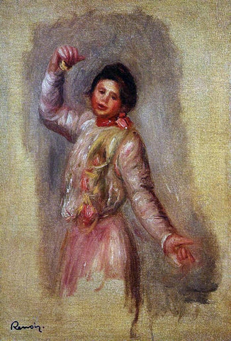  Pierre Auguste Renoir Dancer with Castenets - Hand Painted Oil Painting