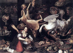  The Younger Adriaen Van  Nieulandt Kitchen Scene - Hand Painted Oil Painting