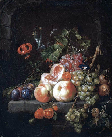  Cornelis De Heem Still-Life of Fruit - Hand Painted Oil Painting