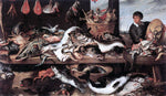  Frans Snyders Fishmonger's - Hand Painted Oil Painting