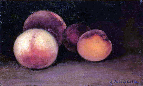  Gustave Caillebotte Peaches, Nectarines and Apricots - Hand Painted Oil Painting