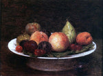  Henri Fantin-Latour Plate of Fruit - Hand Painted Oil Painting