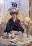  Isaac Lazerus Israels Het Dure Hoedje - Hand Painted Oil Painting