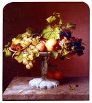  Johann Wilhelm Preyer A Still Life With A Bowl Of Fruit On A Marble Table - Hand Painted Oil Painting