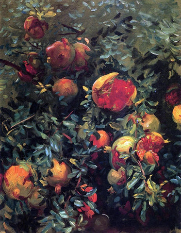  John Singer Sargent Pomegranates - Hand Painted Oil Painting
