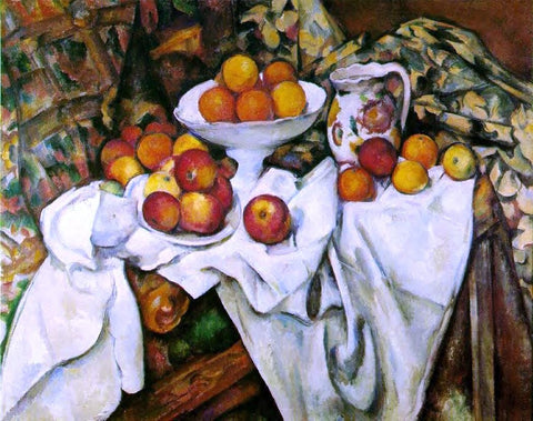  Paul Cezanne Apples and Oranges - Hand Painted Oil Painting