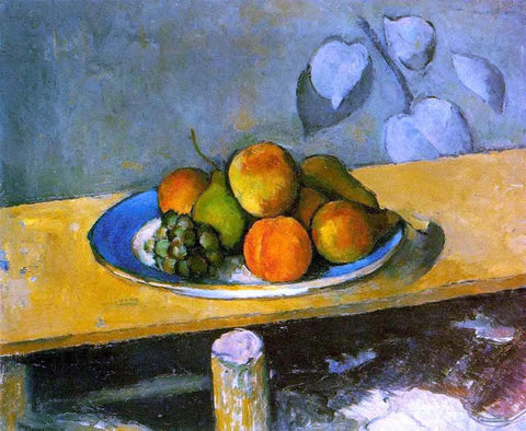  Paul Cezanne Peaches, Pears and Grapes - Hand Painted Oil Painting