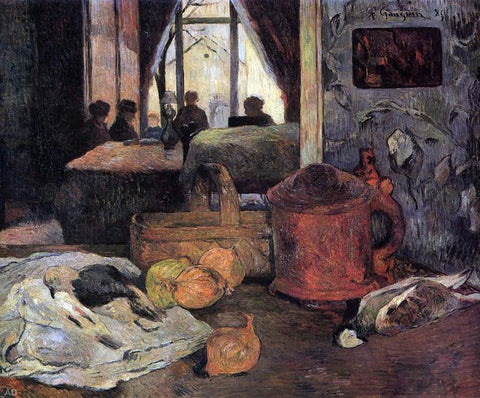  Paul Gauguin Still Life in an Interior, Copenhagen - Hand Painted Oil Painting