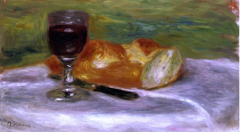  Pierre Auguste Renoir Glass of Wine - Hand Painted Oil Painting