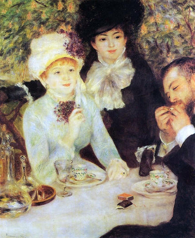  Pierre Auguste Renoir The End of Lunch - Hand Painted Oil Painting