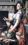  Pieter Aertsen Cook in Front of the Stove - Hand Painted Oil Painting