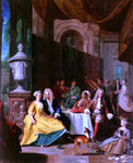  Pieter Angellis Gentleman At Table - Hand Painted Oil Painting